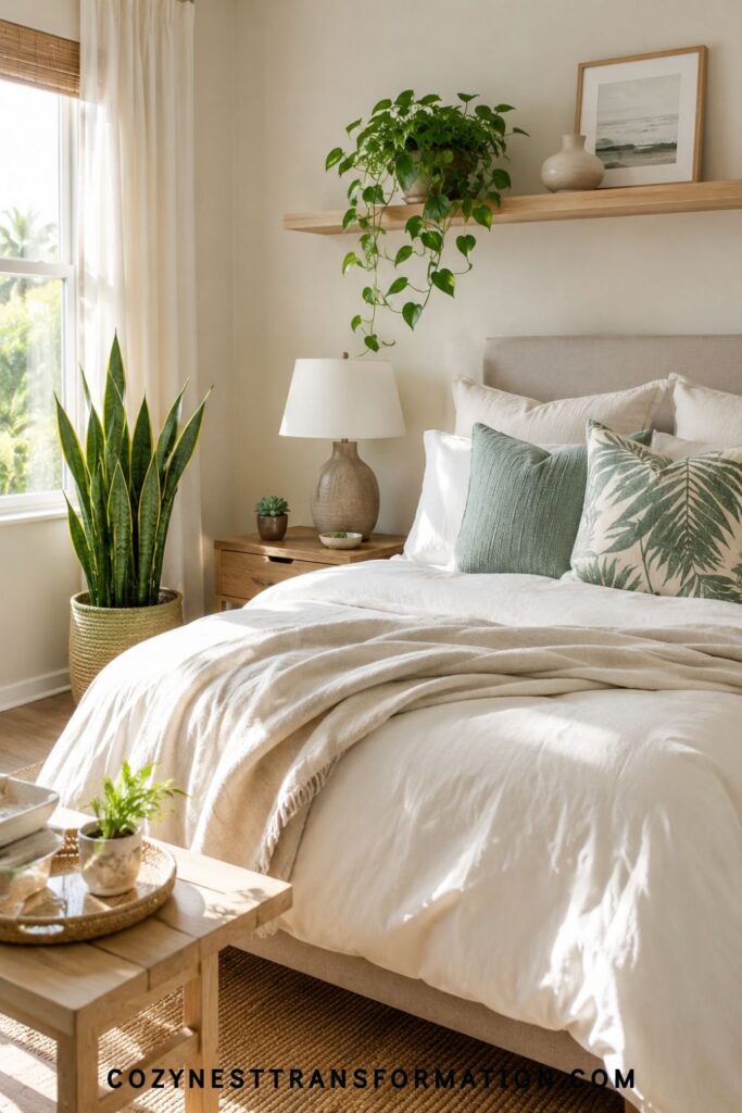 Modern summer bedroom decor ideas