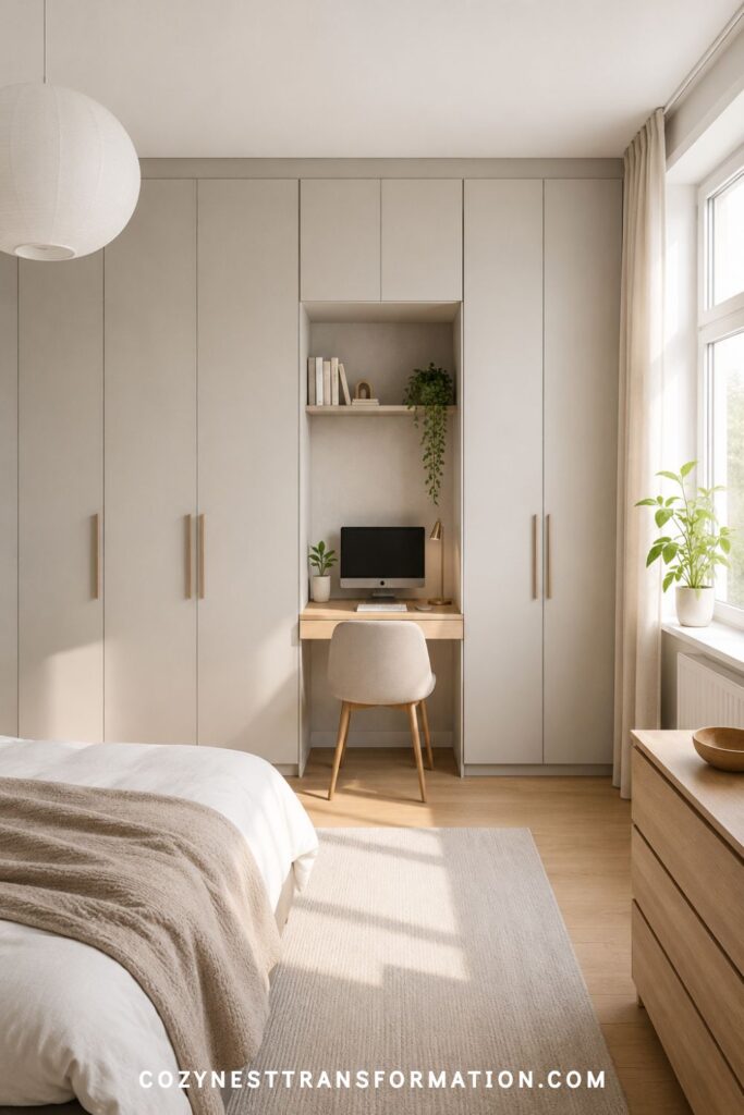 Bedroom with desk Ideas