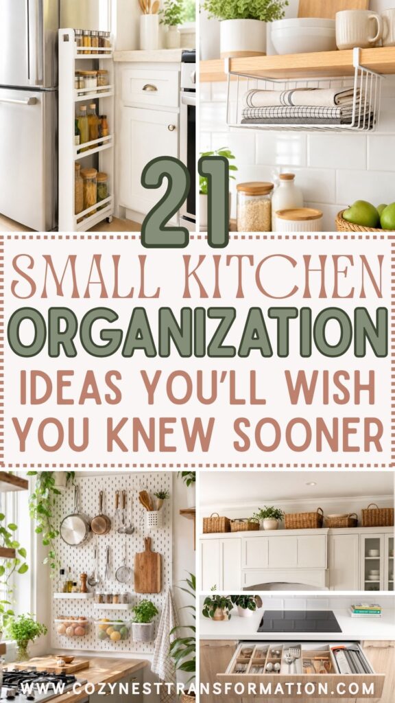 Small kitchen organization ideas