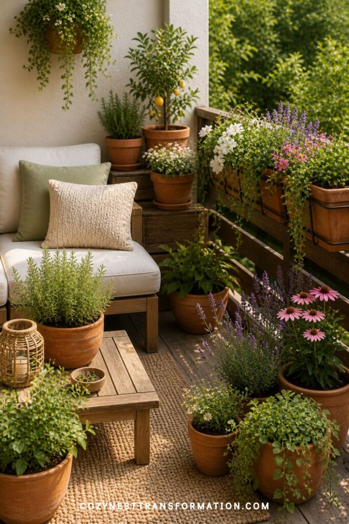 Small patio decorating ideas for small spaces