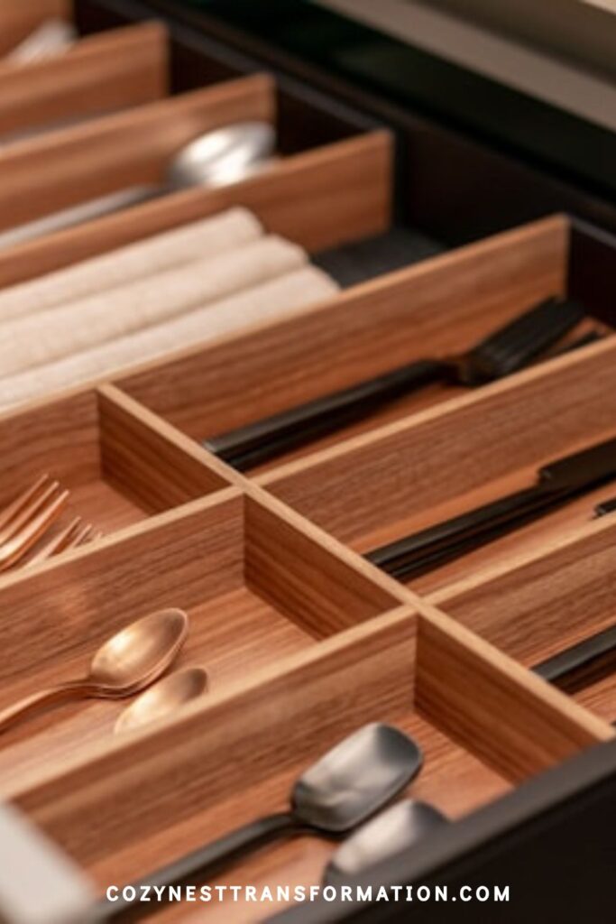 Storage ideas for small kitchen cupboards