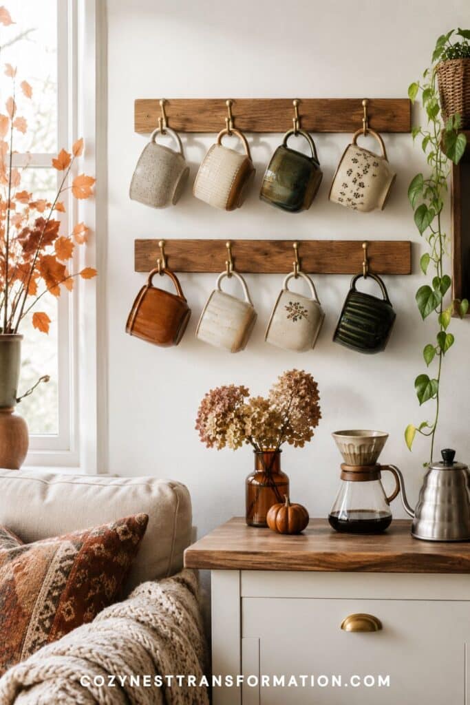 budget fall decor apartment
