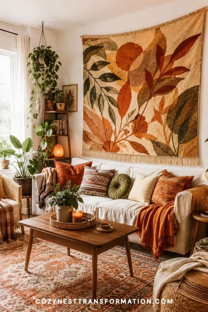 cozy apartment decor fall