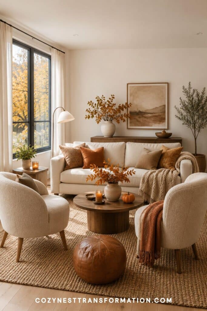 cozy fall apartment decor