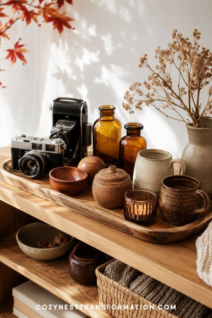 cozy minimalist fall decor