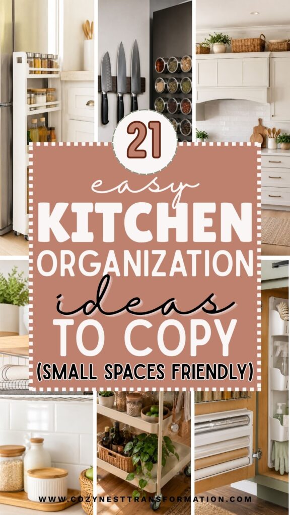 easy kitchen organization ideas