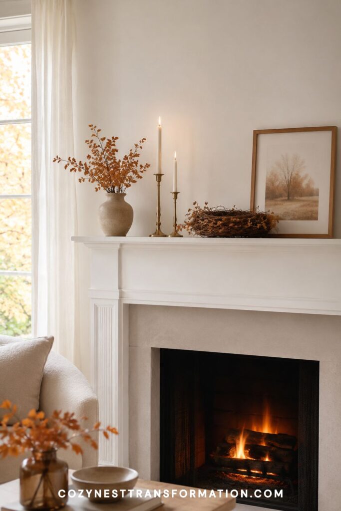 elegant fall living room decor