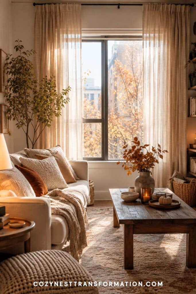 fall apartment aesthetic
