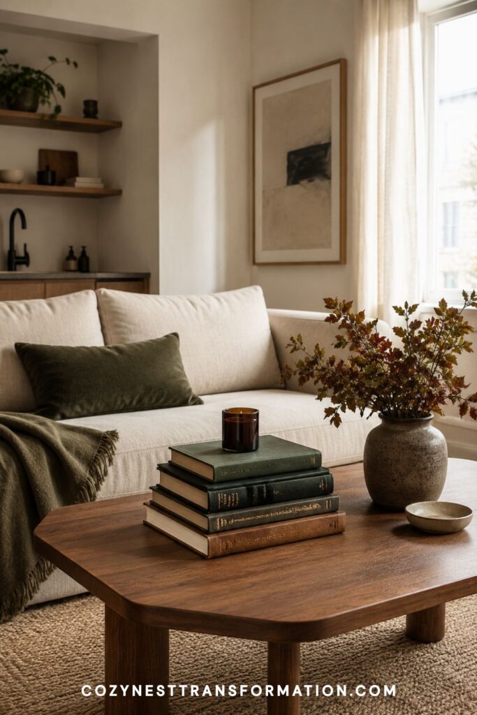 fall decor ideas for small living room