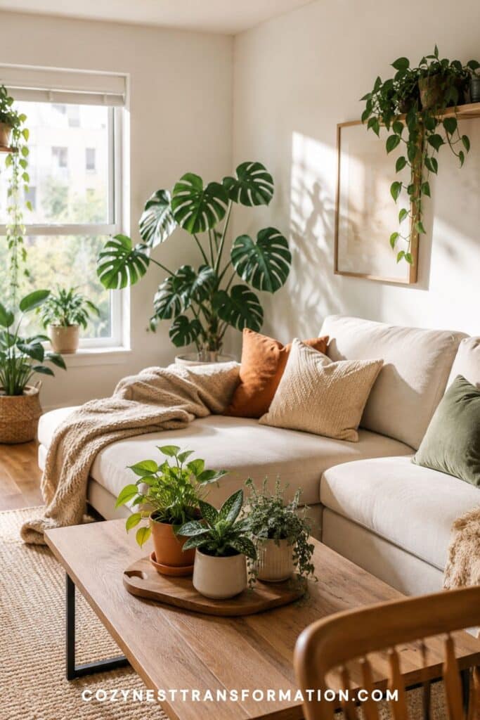 modern fall apartment decor