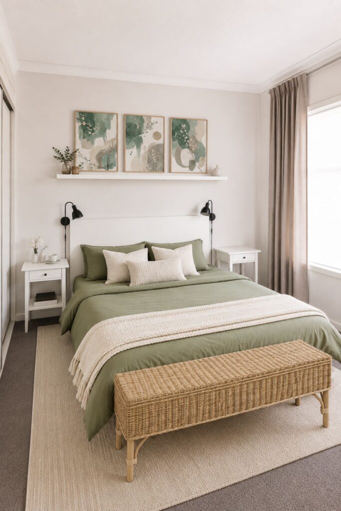 small bedroom makeover on a budget