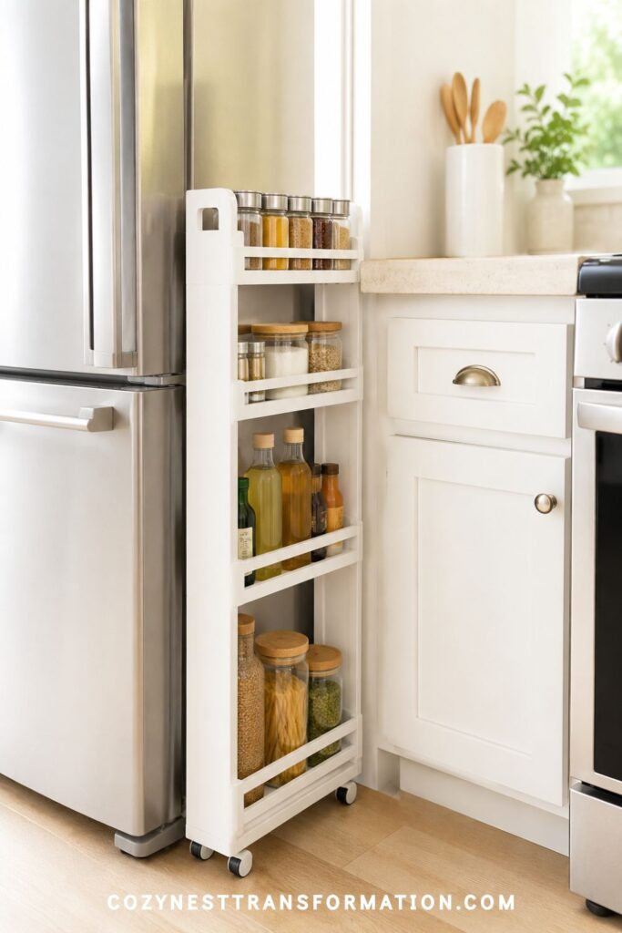small galley kitchen organization ideas