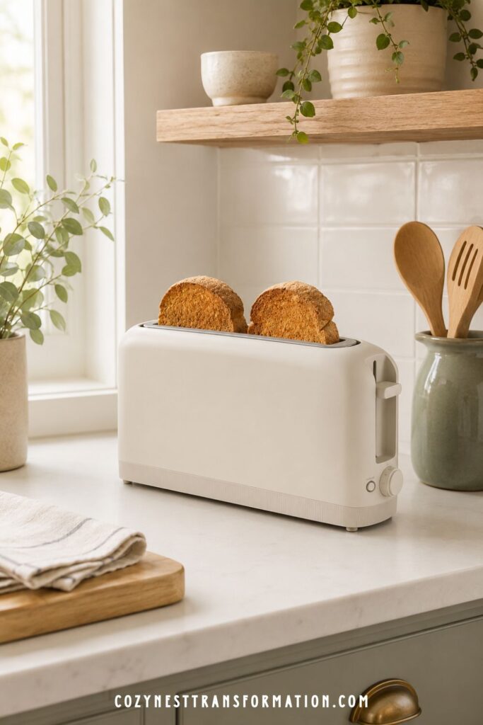 small kitchen counter styling