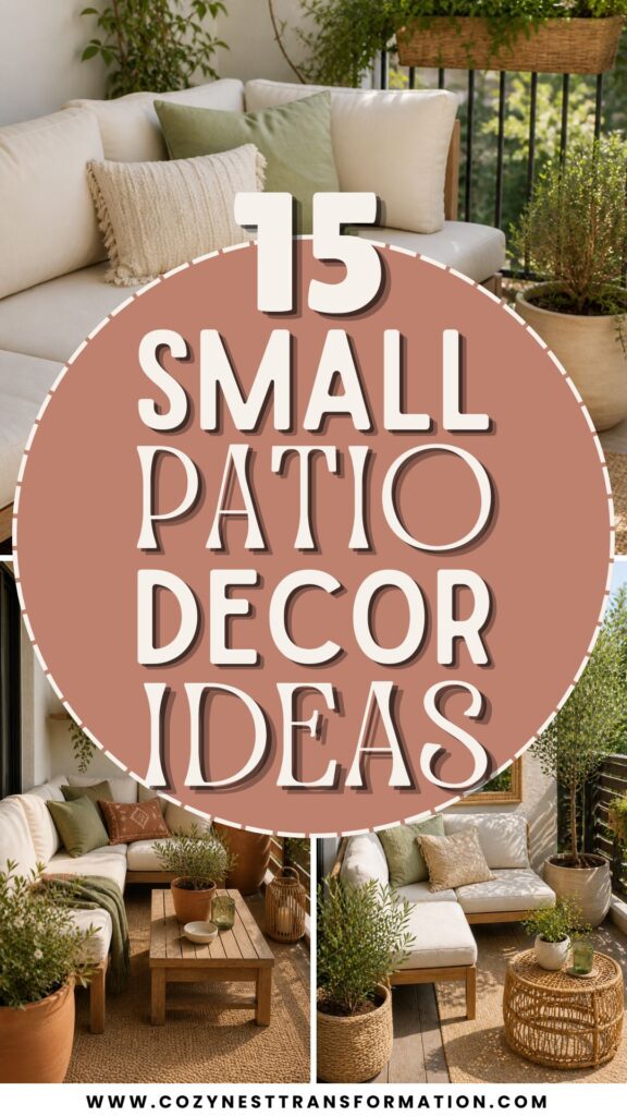 small patio decorating ideas