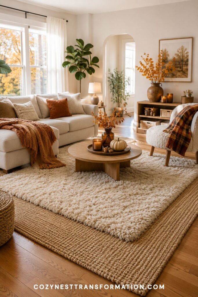 small round coffee table styling ideas