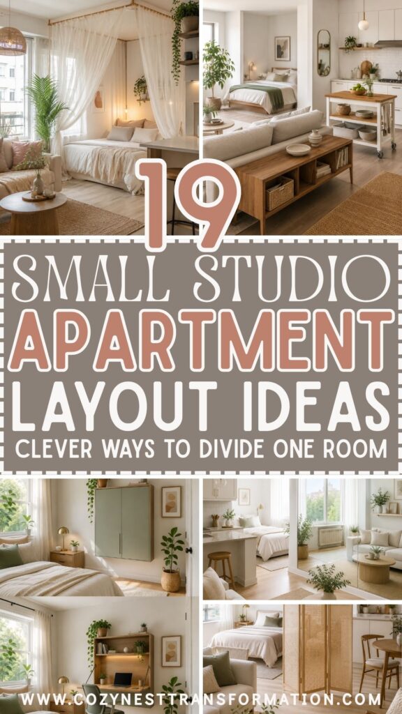 small studio apartment layout ideas