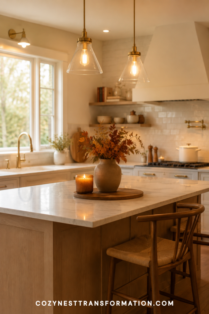 Fall Kitchen Decor Ideas Simple cozy fall kitchen decorating ideas