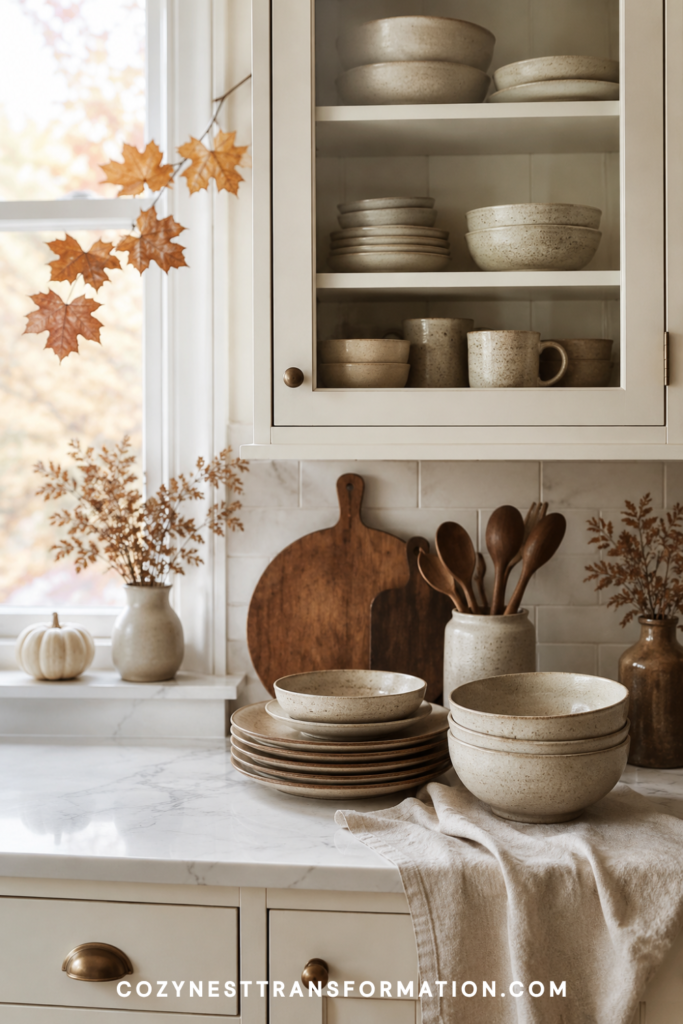 Fall Kitchen Decor Ideas Warm kitchen decorating tips