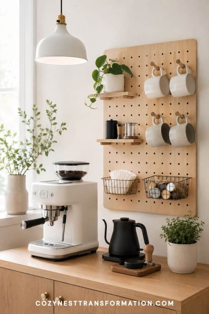 small coffee bar ideas coffee nook ideas