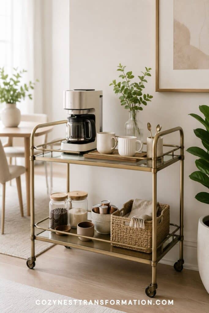 small coffee bar ideas diy coffee station ideas