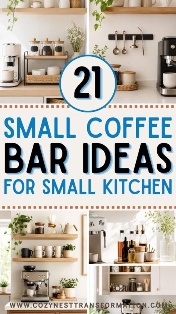 small coffee bar ideas
