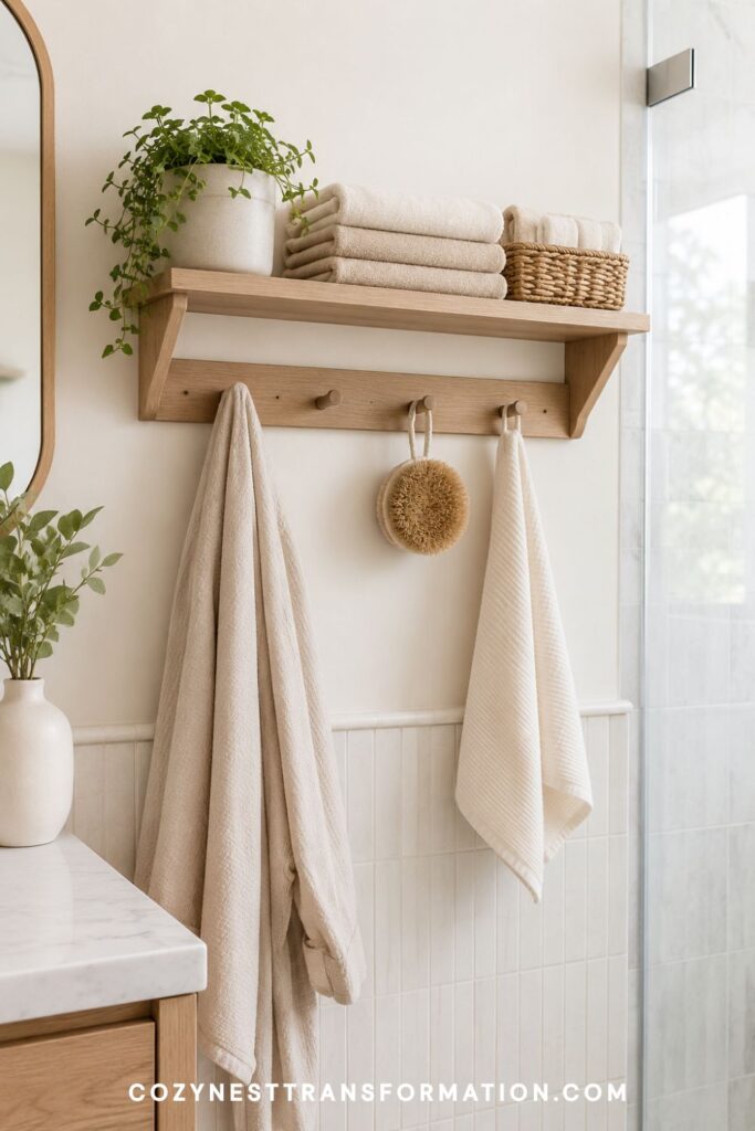bathroom wall shelf ideas Bathroom floating shelf ideas