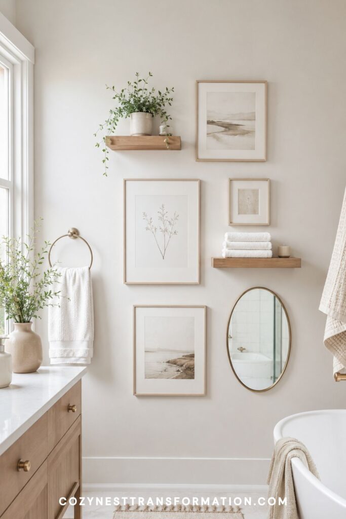 bathroom wall shelf ideas Bathroom wall organizer shelves