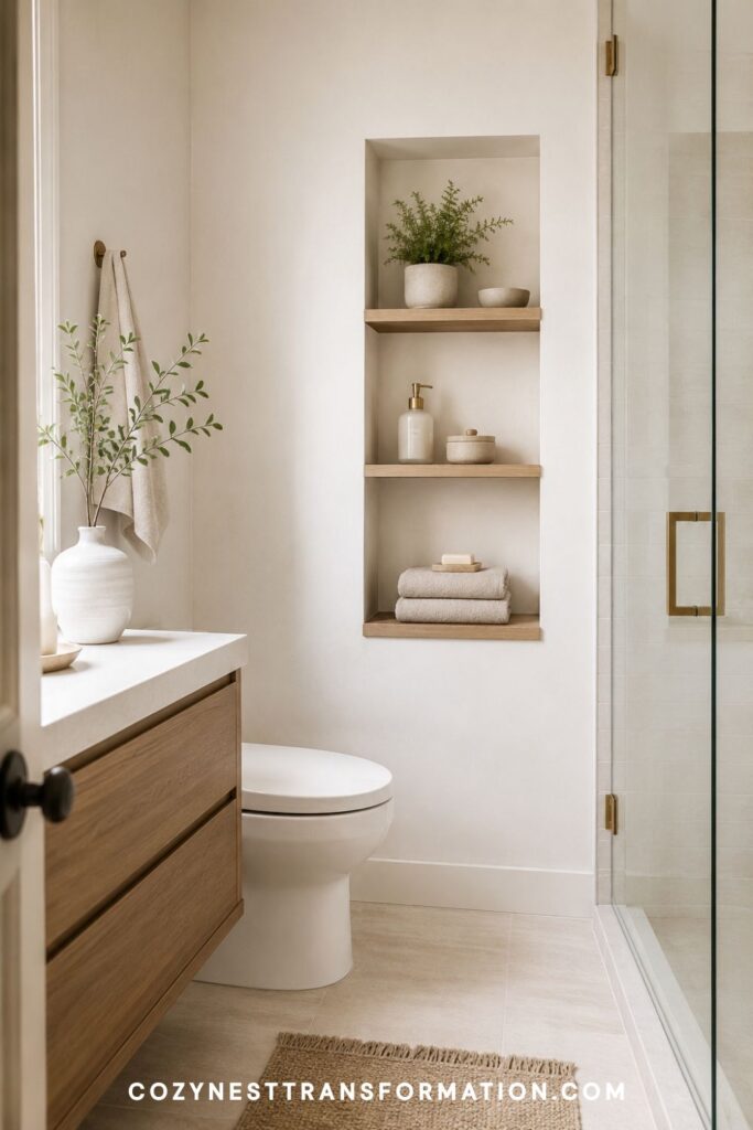 bathroom wall shelf ideas Bathroom wall shelves ideas