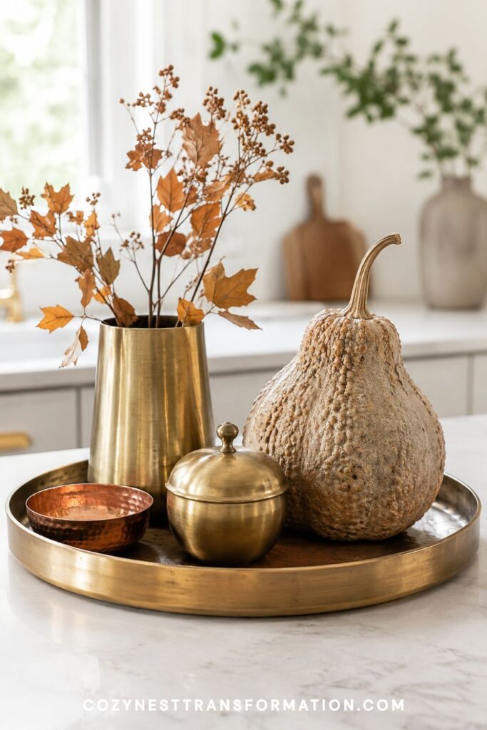 Fall kitchen countertop decor ideas pinterest