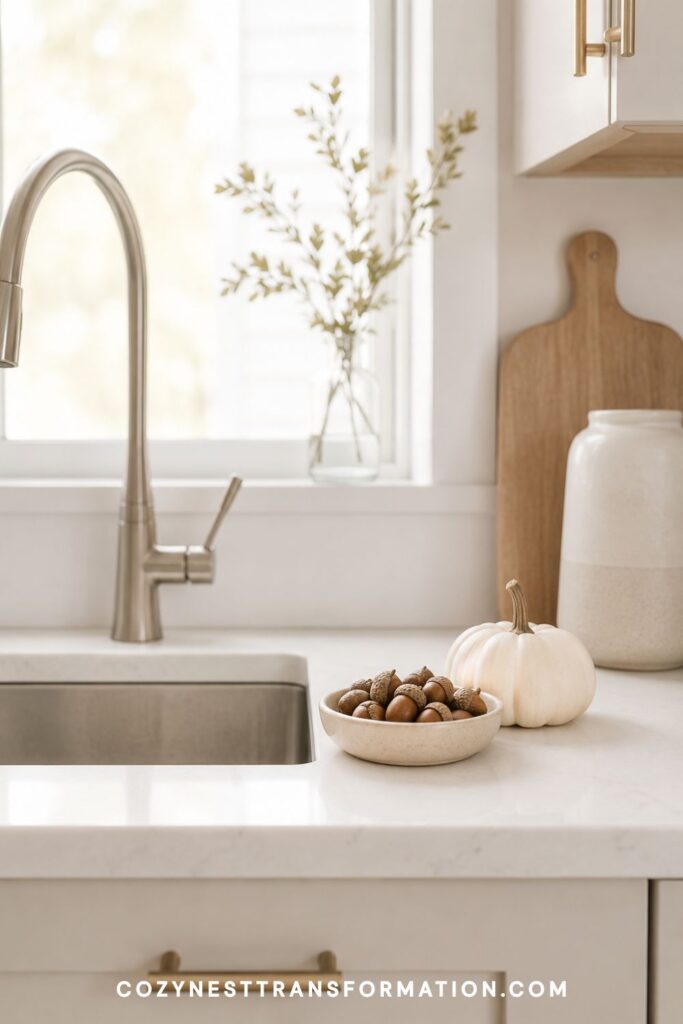 Seasonal countertop styling ideas