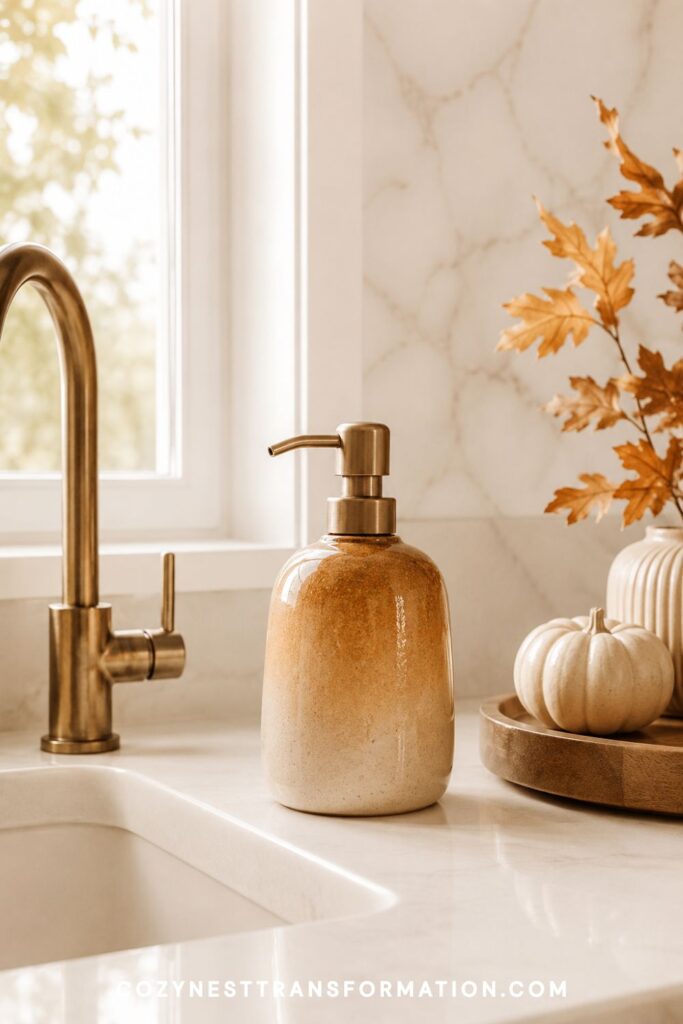 Simple fall kitchen decorating ideas
