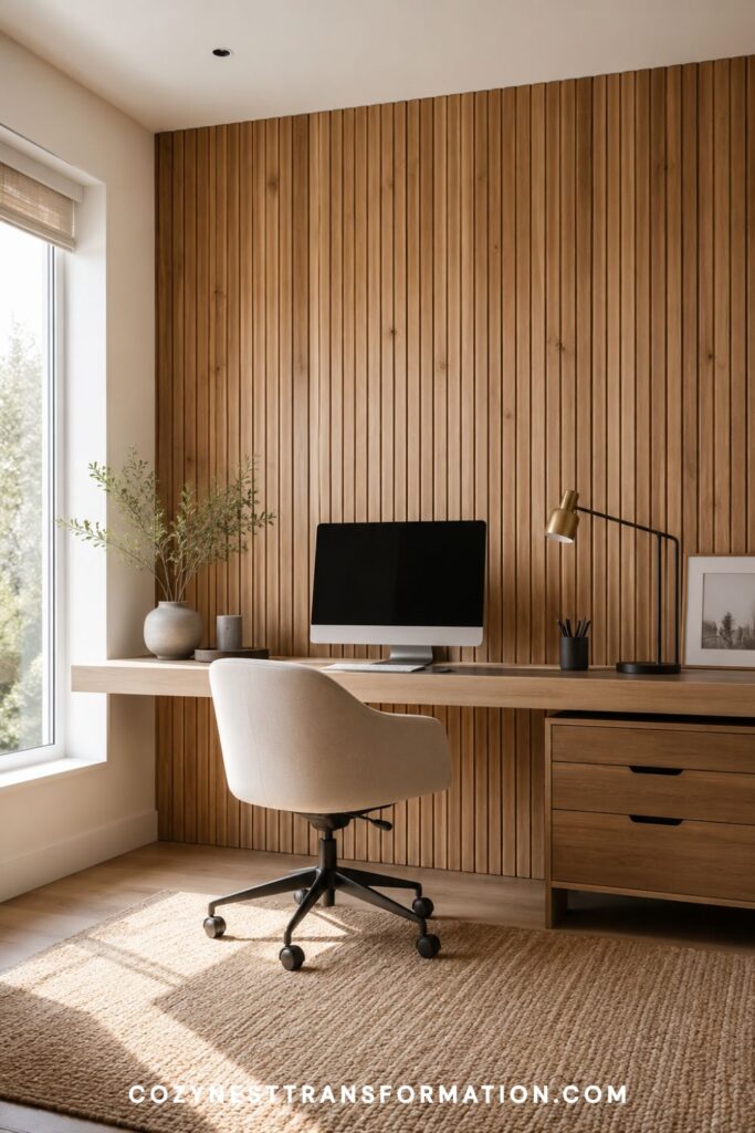accent wall for office ideas
