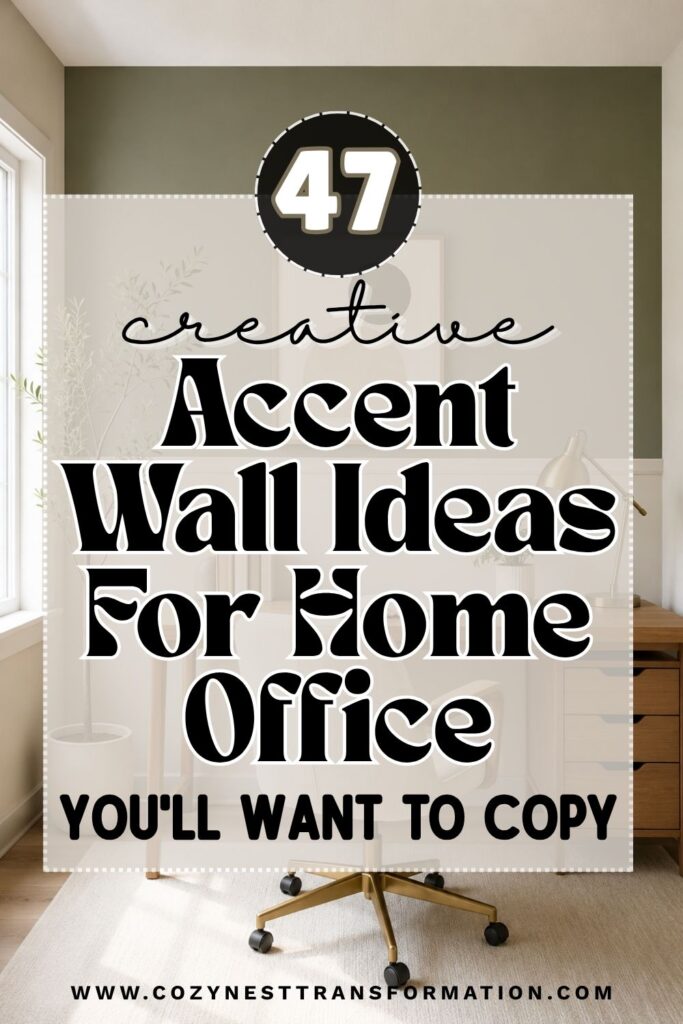 accent wall ideas for home office