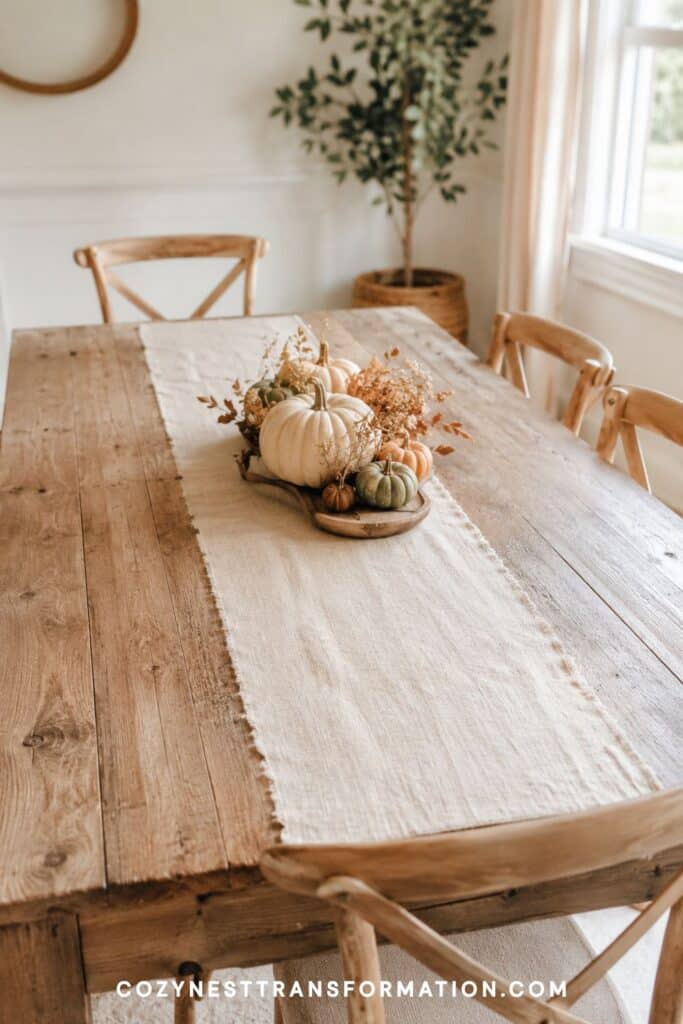 autumn dining table centerpiece ideas