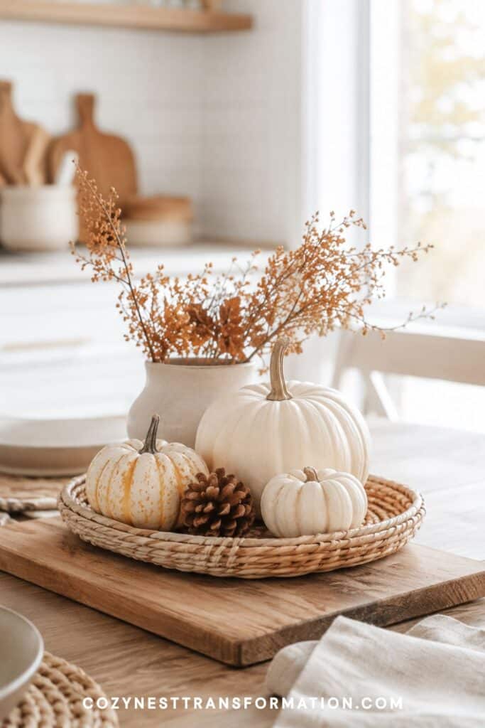 fall kitchen centerpiece ideas
