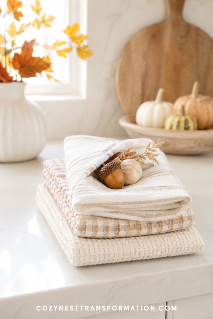 fall kitchen counter ideas