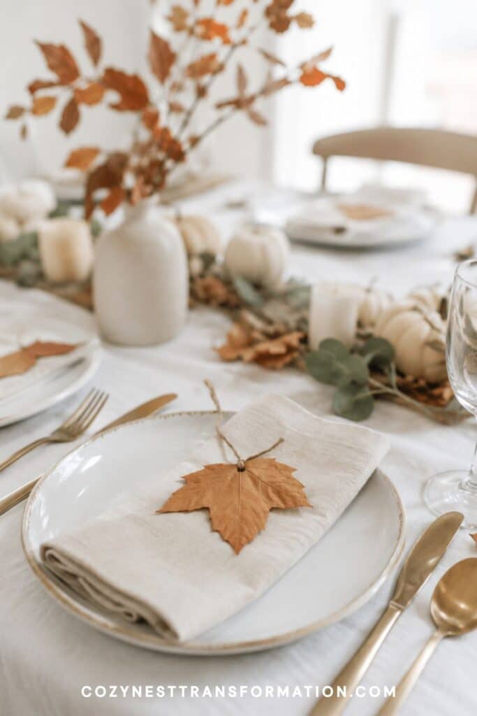farmhouse fall table decor