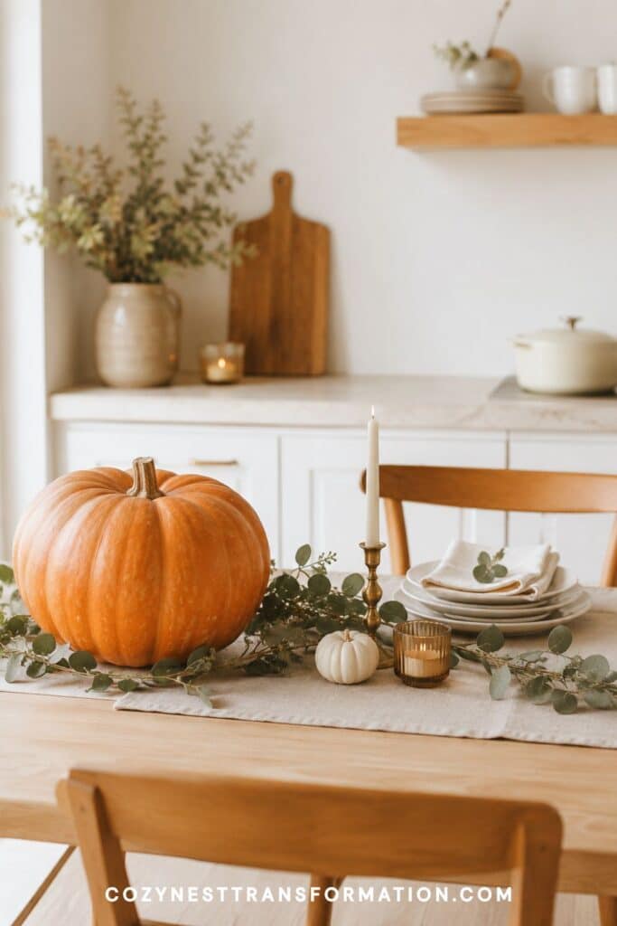 rustic fall table decorations ideas