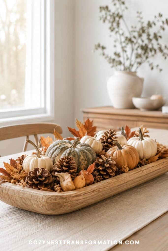 simple fall table decor