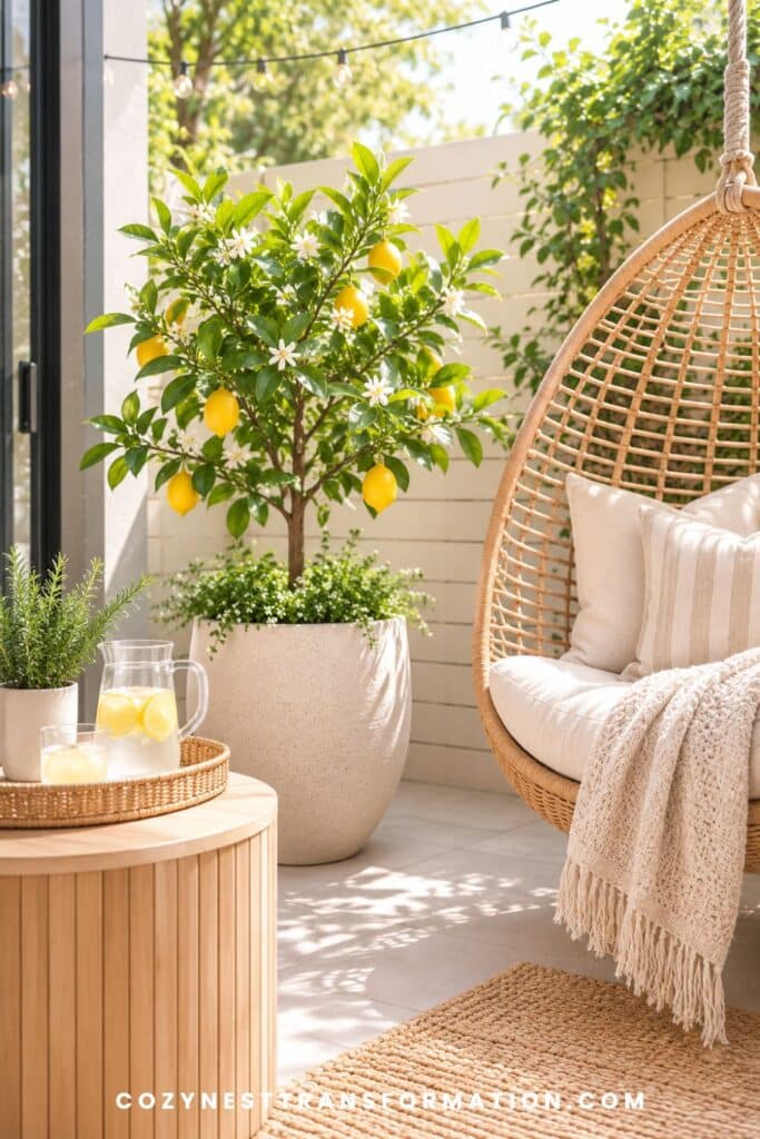 Apartment backyard decor ideas