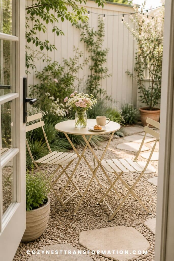 Apartment backyard lighting ideas