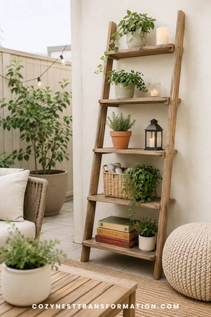 Apartment backyard seating ideas