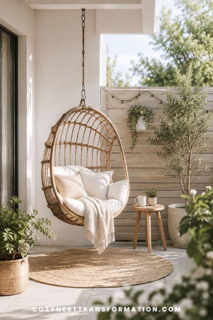 Apartment outdoor furniture ideas
