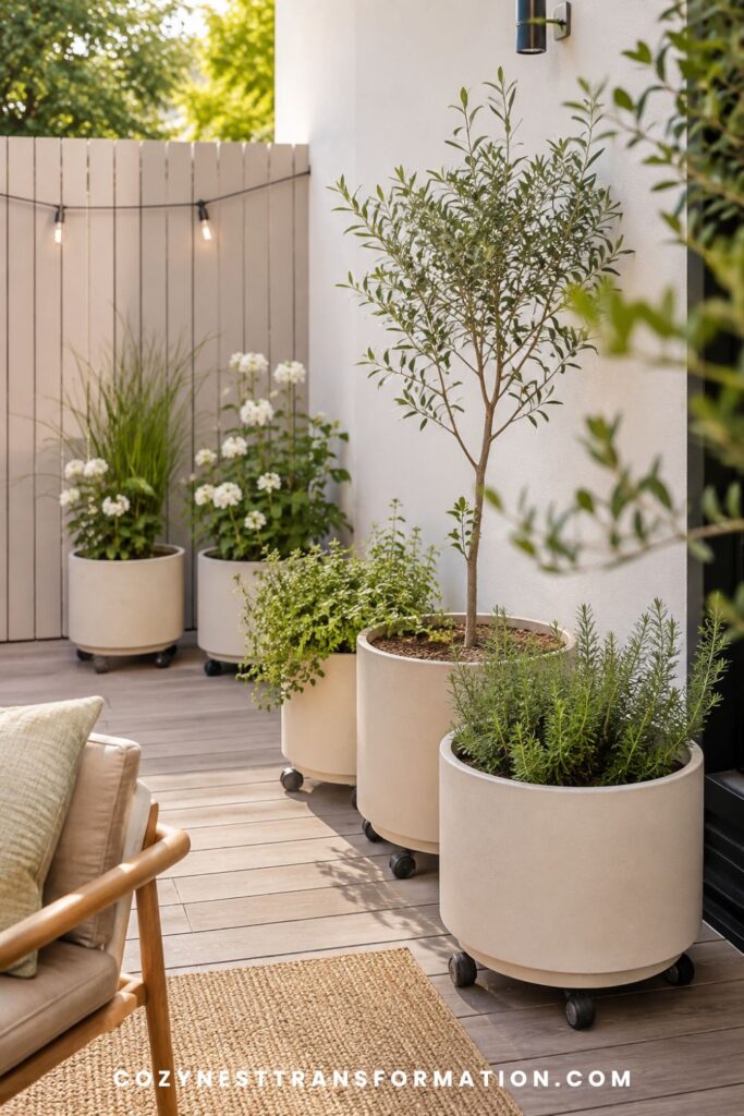 Apartment patio decorating ideas