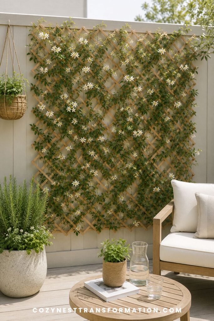 Cozy apartment patio ideas