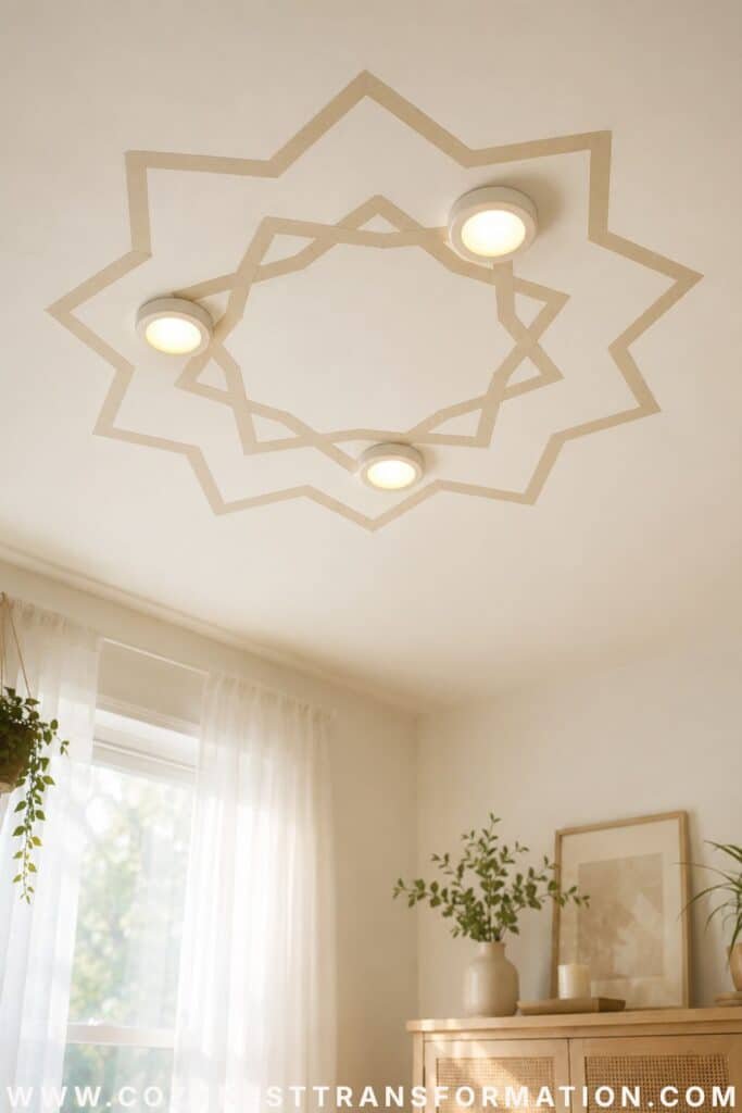 DIY bedroom lighting