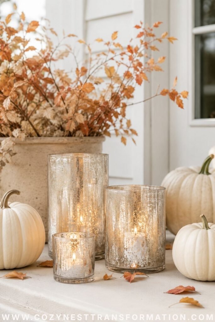 DIY fall porch decor