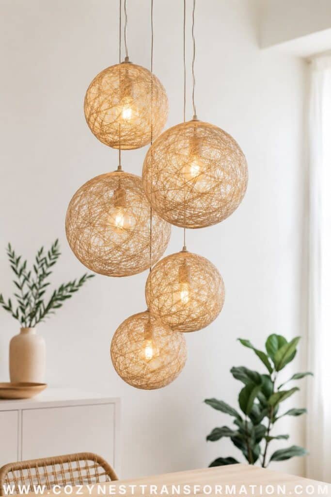 DIY modern lighting
