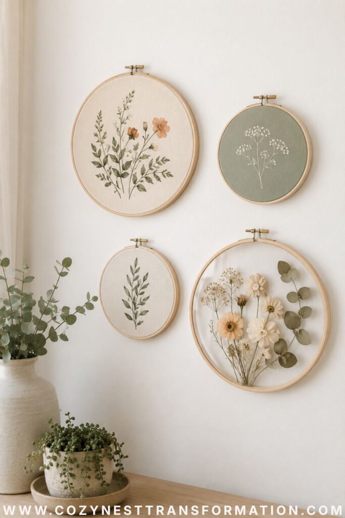 DIY painted wall art