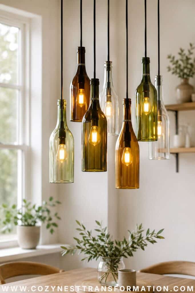 DIY wall lights
